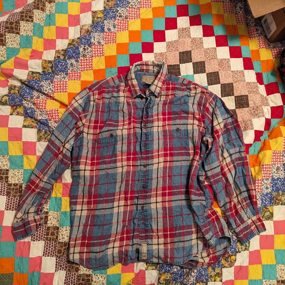 VTG 90's Abercrombie Big Shirt, Men's Medium